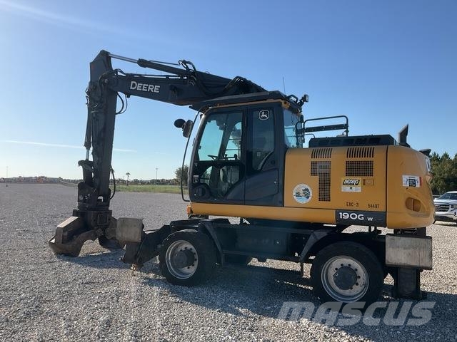John Deere 190GW Wheeled excavators