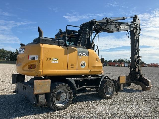 John Deere 190GW Wheeled excavators