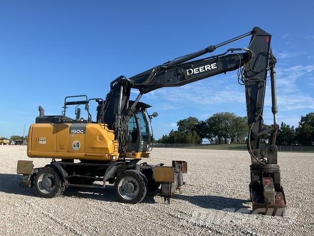 John Deere 190GW Wheeled excavators