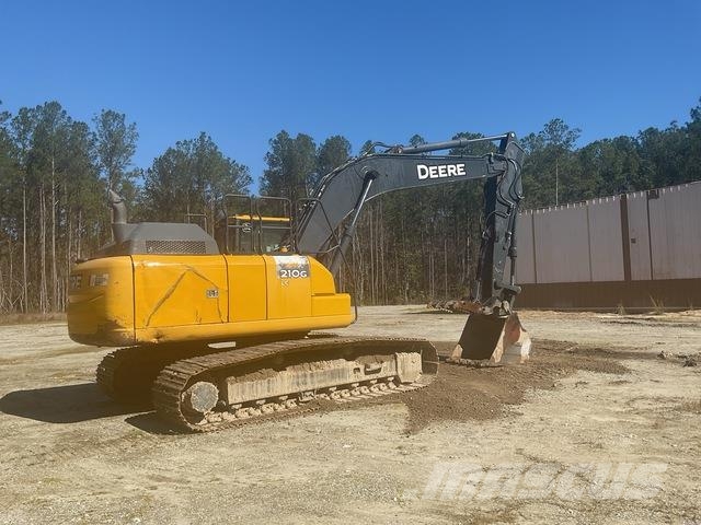John Deere 210G LC Crawler excavators