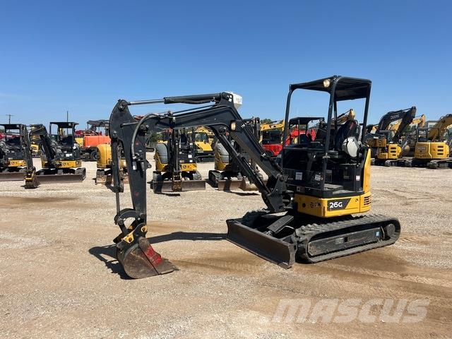 John Deere 26G Rupsgraafmachines