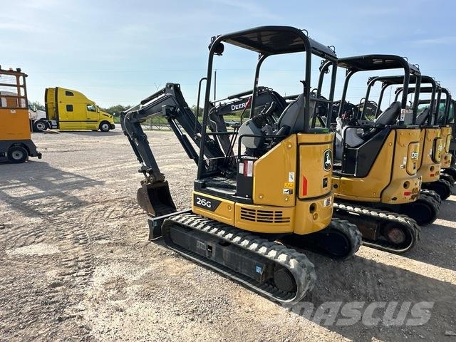 John Deere 26G Vikšriniai ekskavatoriai