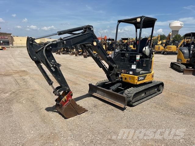 John Deere 26G Rupsgraafmachines