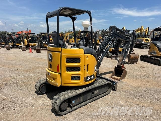 John Deere 26G Rupsgraafmachines
