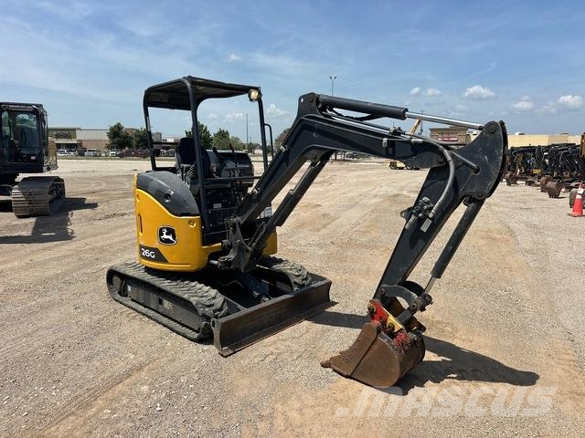 John Deere 26G Rupsgraafmachines