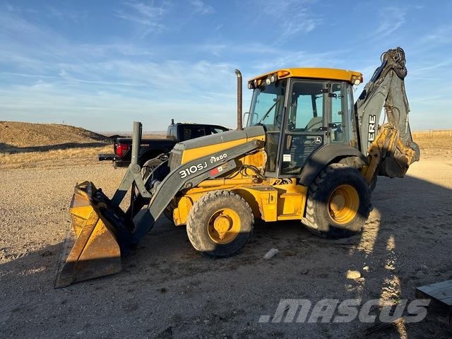John Deere 310SJ Graaf-laadcombinaties