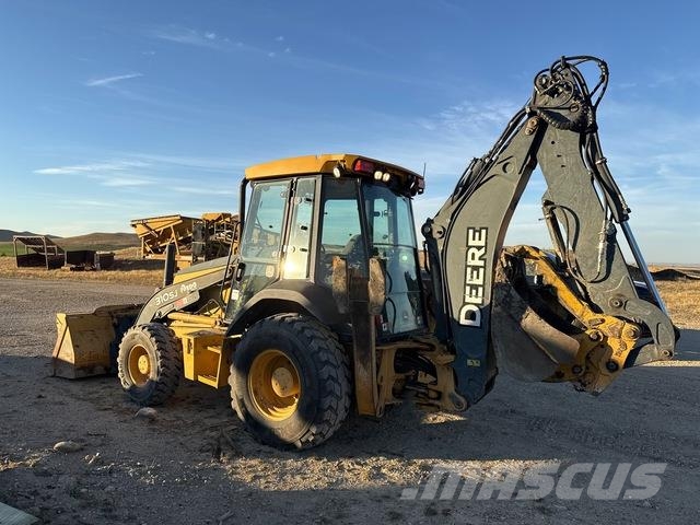 John Deere 310SJ Graaf-laadcombinaties