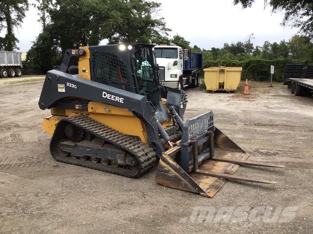 John Deere 333G Minilæsser - skridstyret