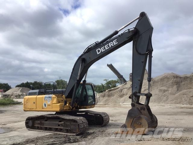 John Deere 350G Roomikekskavaatorid
