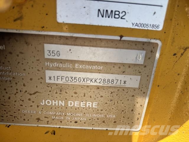 John Deere 35G Raupenbagger