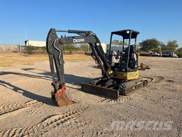 John Deere 35G Pásové rýpadlá