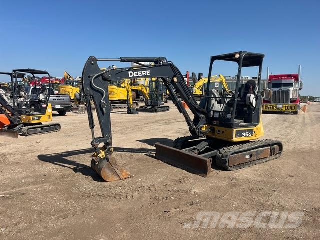 John Deere 35G Pásové rýpadlá