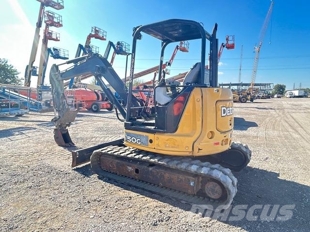 John Deere 50G Bagri goseničarji