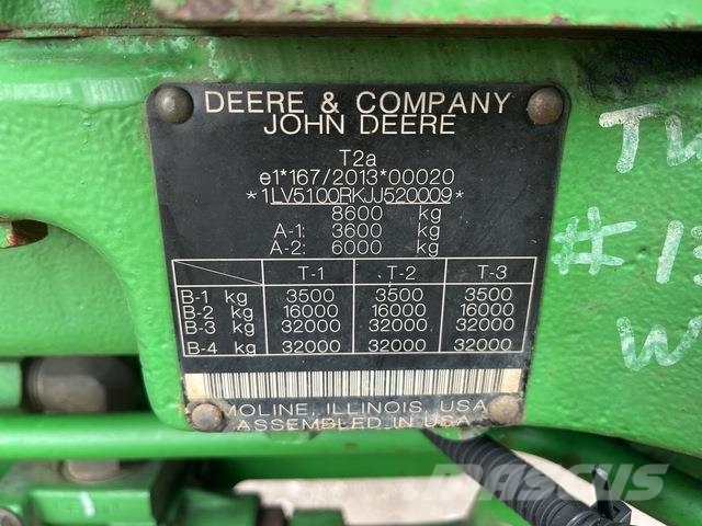 John Deere 5100R Tractors