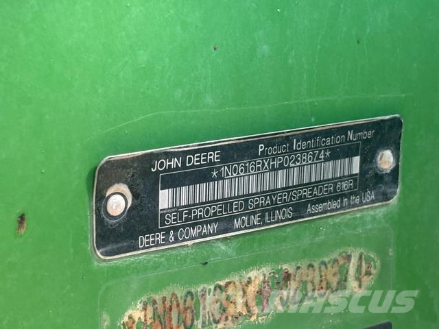 John Deere 616R Self-propelled sprayers