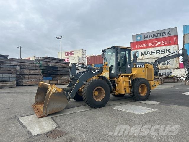 John Deere 624K Pale gommate