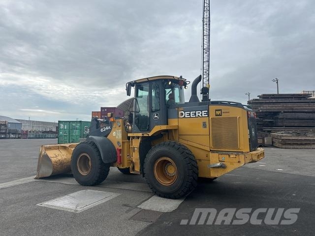 John Deere 624K Pale gommate