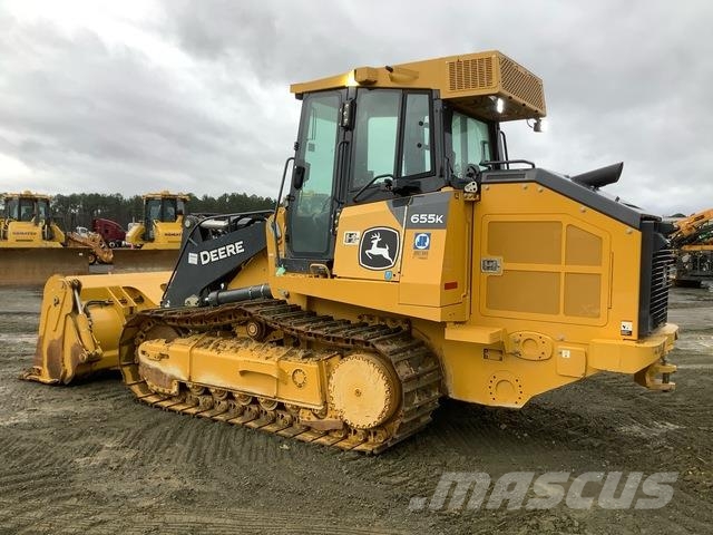 John Deere 655K Pásové nakladače