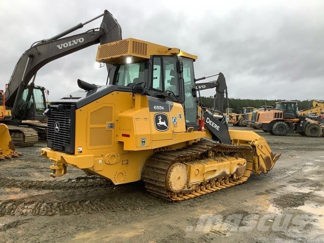 John Deere 655K Pásové nakladače