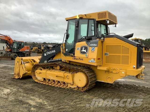 John Deere 655K Pásové nakladače