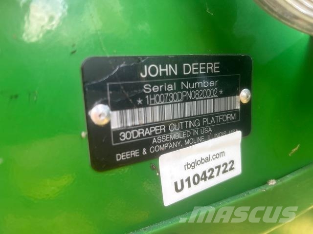 John Deere 730D Hoveder til mejetærskere