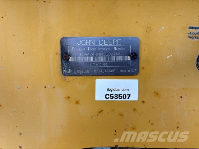 John Deere 744H Kolesni nakladalci