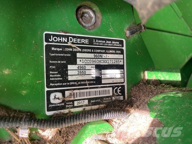 John Deere 960 Presse à balle ronde