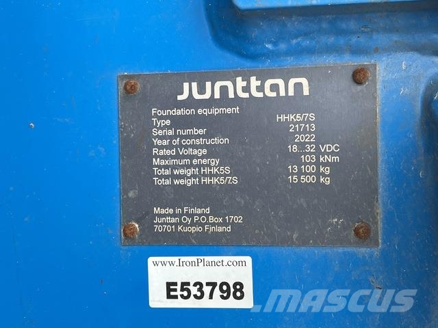 Junttan HHK5S Vibrationshejare