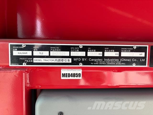 Kalmar TL2 جرارات صالات المطارات
