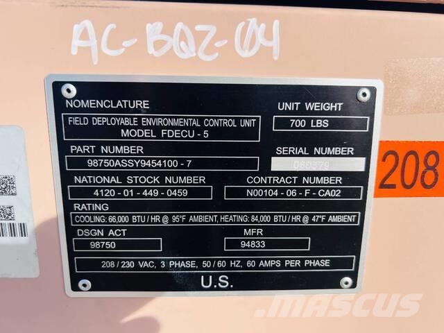 Keco FDECU-5 Verhittings en ontdooi apparatuur