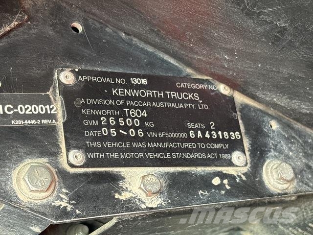 Kenworth T604 وحدات الجر