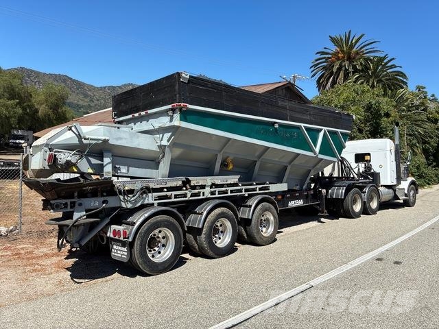 Kenworth T800B ماكينات الحصاة والخرسانة
