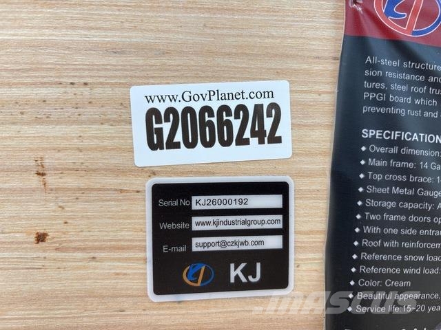 KJ K4525 Teräsrunkorakennukset