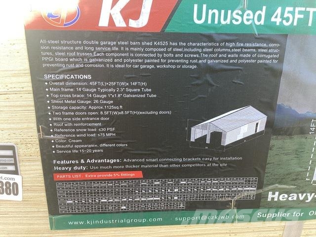 KJ K4525 Teräsrunkorakennukset