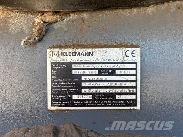 Kleemann MR110Z Σπαστήρες