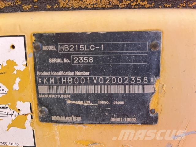 Komatsu HB215LC-1 Гусеничні екскаватори