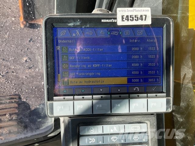 Komatsu HB365LC-3E0 Kāpurķēžu ekskavatori