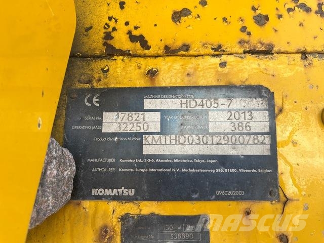 Komatsu HD405-7 Karjeriniai savivarčiai