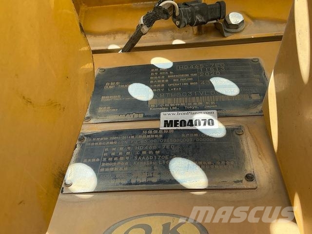 Komatsu HD465-7EO Dumper - Knickgelenk