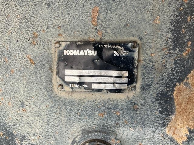 Komatsu HD465-7EO Artikulētie pašizgāzēji