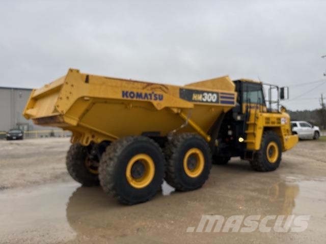 Komatsu HM300-5 연결식 홀러
