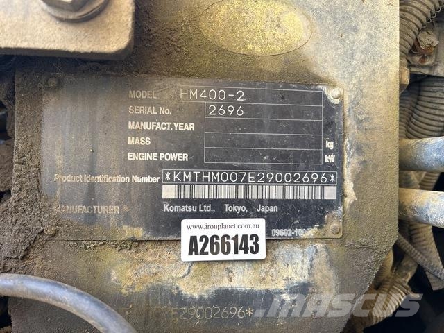 Komatsu HM400-2 Zglobni damperi