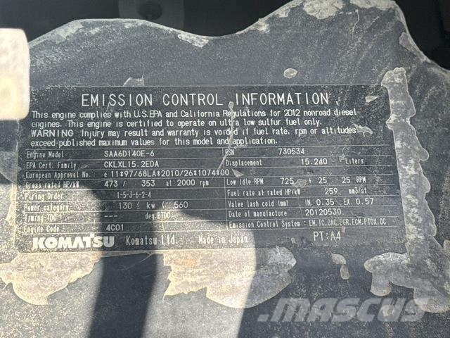 Komatsu HM400-3 ساحبات مفصلية