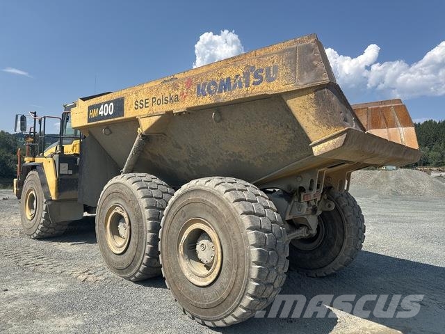 Komatsu HM400-3 ساحبات مفصلية