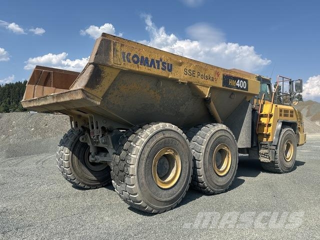 Komatsu HM400-3 ساحبات مفصلية