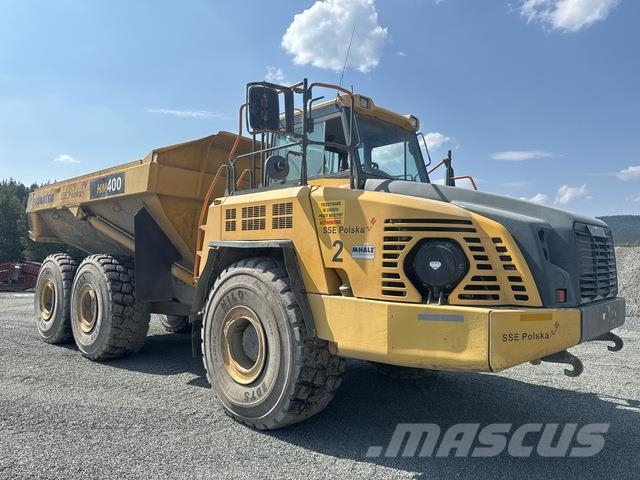Komatsu HM400-3 ساحبات مفصلية