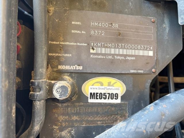 Komatsu HM400-3R Transportoare articulate