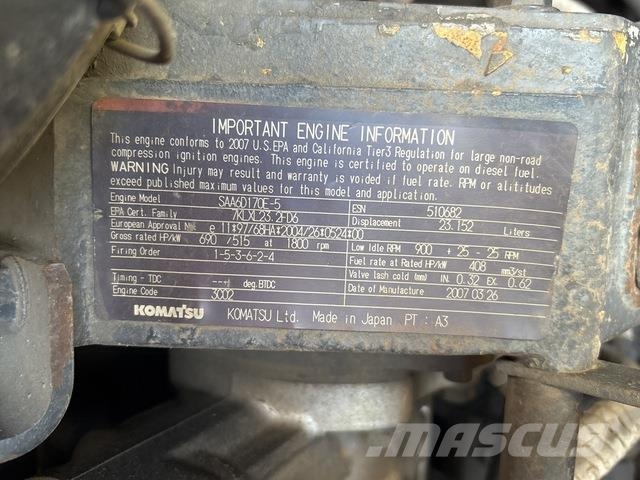 Komatsu PC1250-8 Crawler excavators