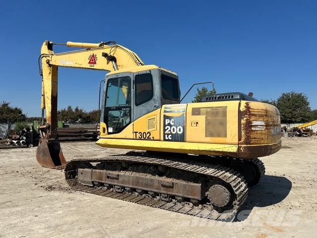 Komatsu PC200LC-7 Kāpurķēžu ekskavatori