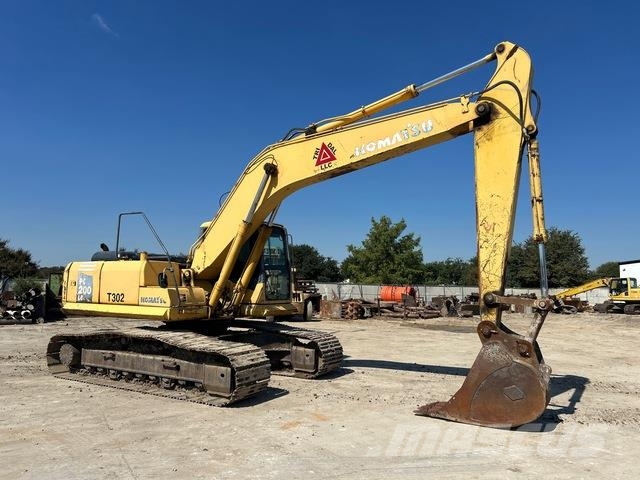 Komatsu PC200LC-7 Kāpurķēžu ekskavatori